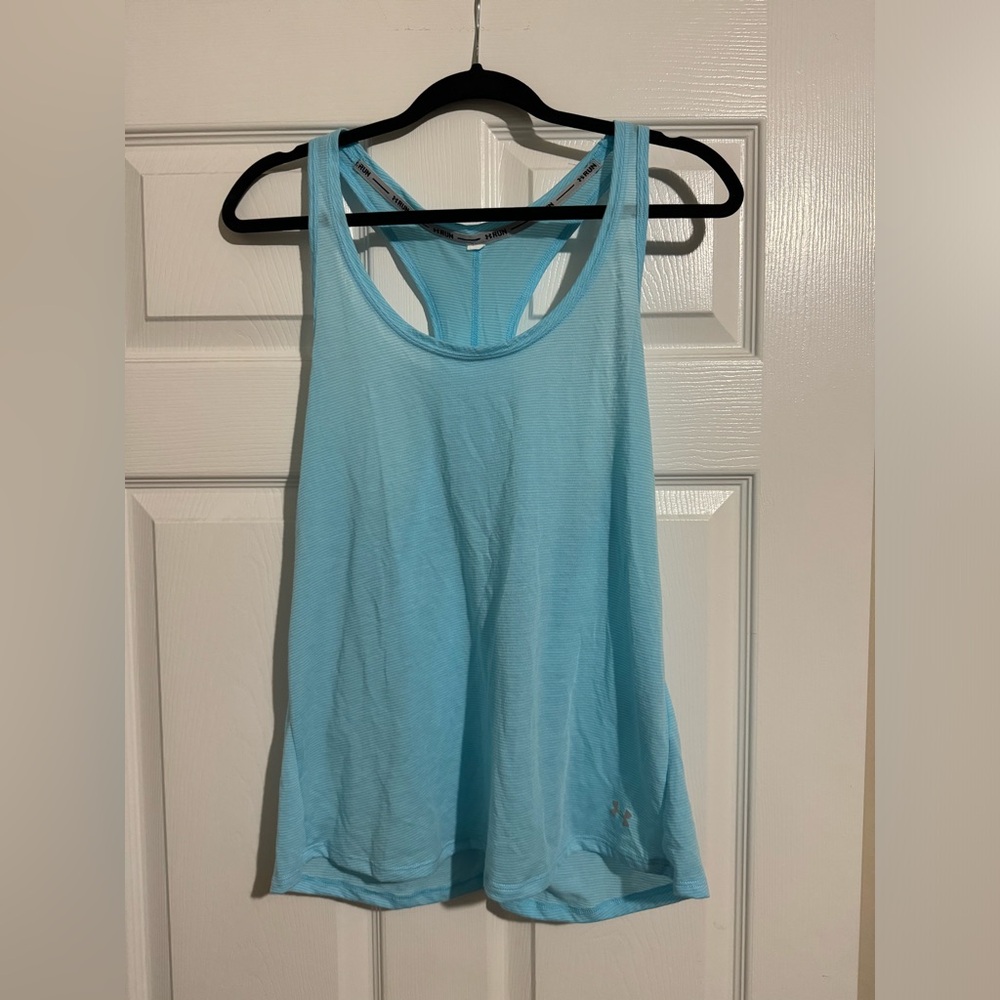 Under armour run tank top size large